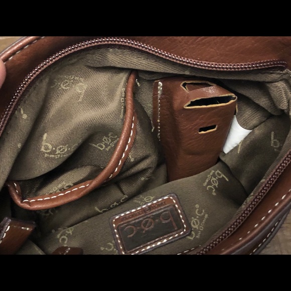 B.O.C. Born Concept Shoulder Bag In Cream/Brown - Picture 11 of 12